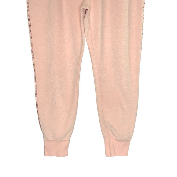 Rag and Bone S Womens Dusty Pink Brushed Inside Out Terry Sweatpants Cozy - Picture 6 of 10